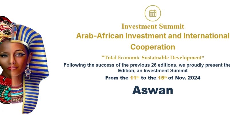 November 12: Launch of the Arab-African Investment Summit and International Cooperation in Aswan.